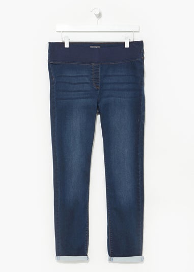 Maternity Jolie Dark Wash Under Bump Relaxed Skinny Jeans