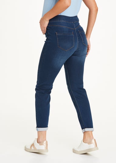 Maternity Jolie Dark Wash Under Bump Relaxed Skinny Jeans