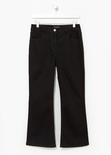 Papaya Petite Sadie Black Bootcut Jeans