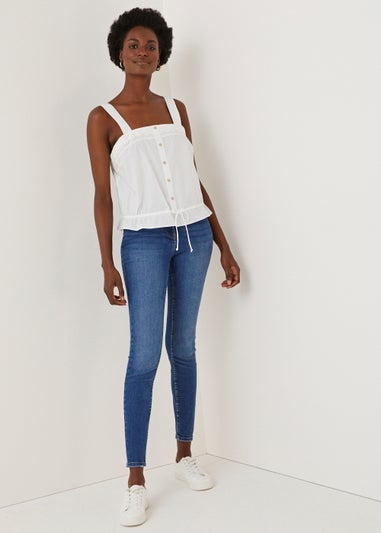 April Mid Wash Super Skinny Jeans