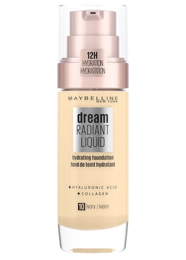 Maybelline Dream Radiant Liquid Hydrating Foundation - Ivory (30ml)