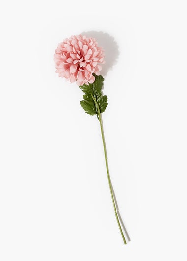 Pink Pom Flower Single Stem (70cm)