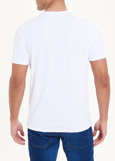 3 Pack White Crew Neck T-Shirts