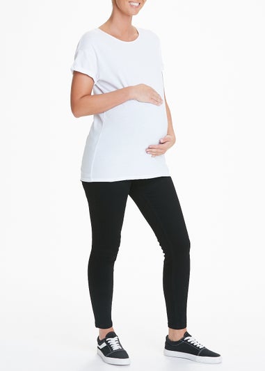 Maternity April Black Over Bump Skinny Jeans