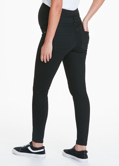 Maternity April Black Over Bump Skinny Jeans