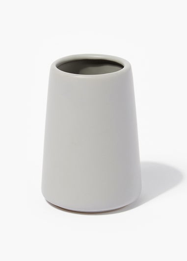 Chunky Ceramic Bathroom Tumbler (12cm x 8cm)