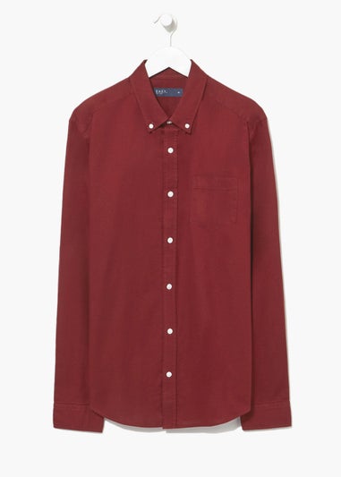 Berry Slim Fit Oxford Shirt