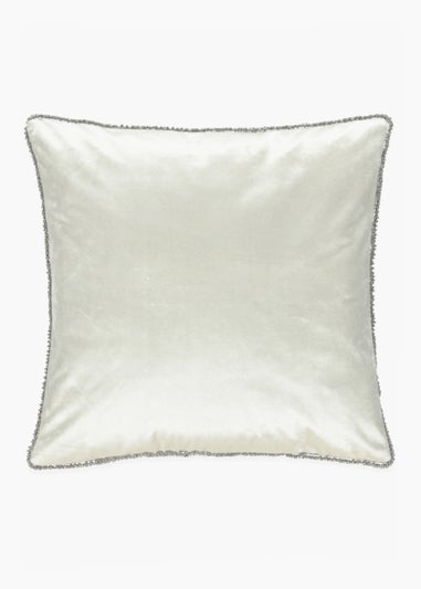 Matalan crushed outlet velvet cushions