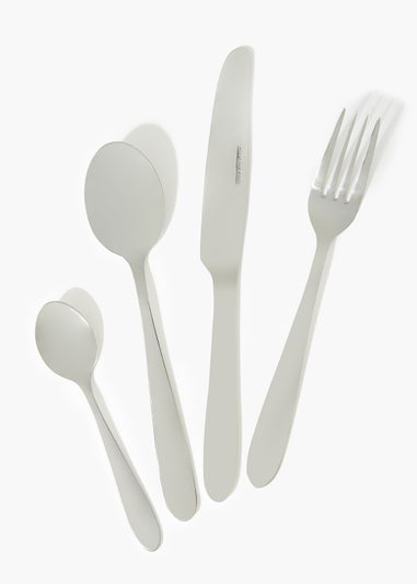 16 Piece Stainless Steel Cutlery Set (24cm x 7.4cm x 4.4cm)