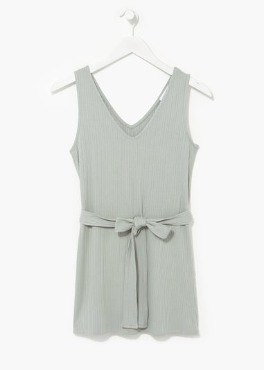 Khaki Co-Ord Vest