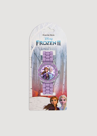 Kids Tikkers Purple Disney Frozen 2 Silicone Watch One Size