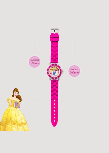 Kids Pink Disney Princess Time Teacher Watch (One Size)