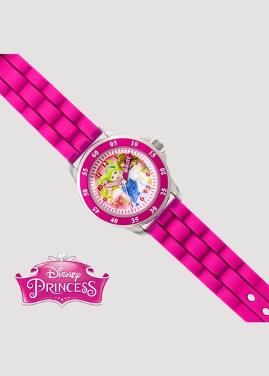 Kids Pink Disney Princess Time Teacher Watch (One Size)