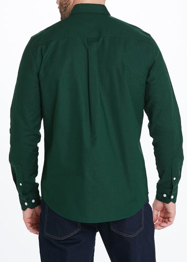 Green 100% Cotton Oxford Shirt