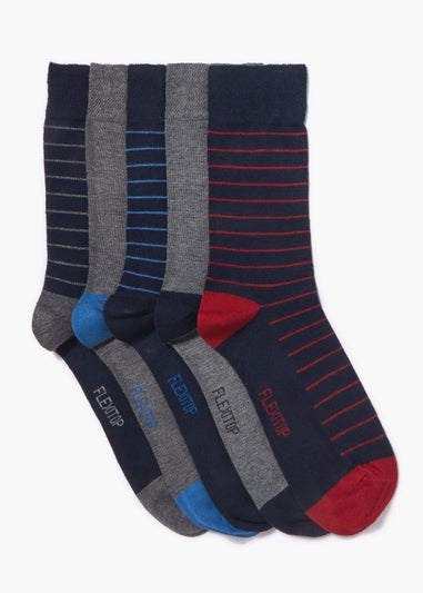 5 Pack Flexi Top Bamboo Socks
