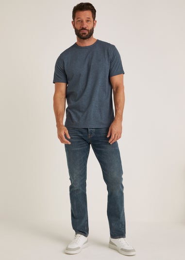 Lincoln Navy Short Sleeve T-Shirt