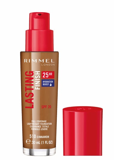 Rimmel London Lasting Finish 25Hr Foundation SPF20 - 510 Cinnamon (50ml)