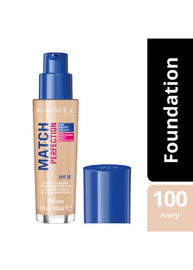 Rimmel London Match Perfection Foundation - Ivory (30ml)