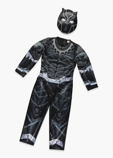 Kids Marvel Black Panther Fancy Dress Costume (3-9yrs)