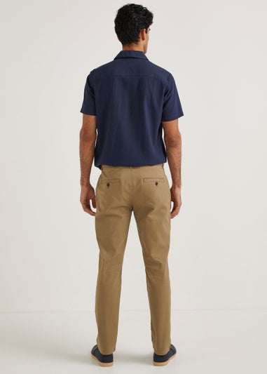 Stone Straight Fit Stretch Chinos