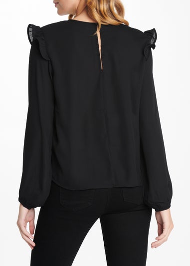 JDY Mimi Black Lace Blouse