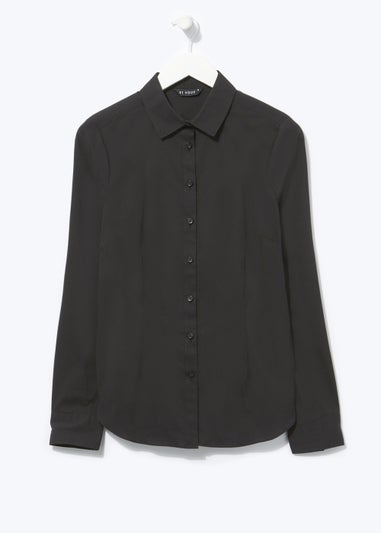 Et Vous Black Essential Blouse