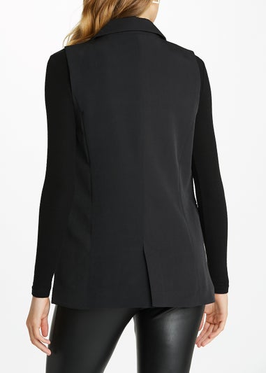 JDY Vern Black Waistcoat