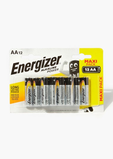 Energizer Alkaline Power AA Batteries (12 Pack)