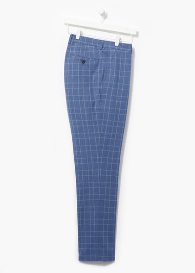 Taylor & Wright Somerset Blue Skinny Fit Suit Trousers