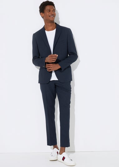 Taylor & Wright Bristol Navy Skinny Fit Suit Trousers