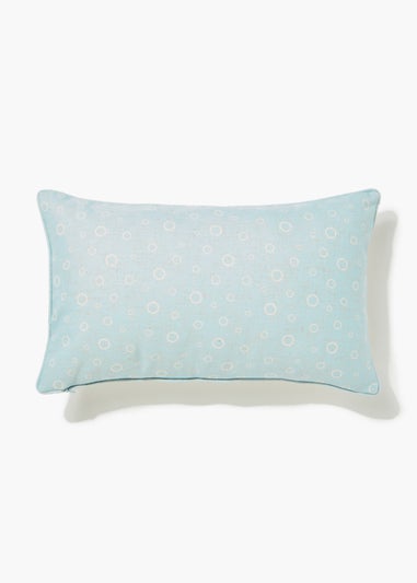 Turtle Print Outdoor Cushion (30cm x 50cm)