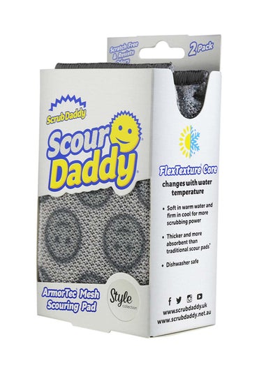 2 Pack Scour Daddy Scouring Pads