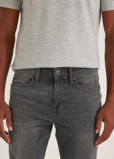 Charcoal Stretch Super Skinny Jeans