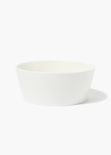 White Lipped Cereal Bowl (15cm x 6.5cm)