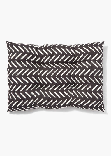 Monochrome Patterned Pet Pillow Bed (70cm x 100cm)
