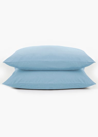 Cotton Rich Housewife Pillowcase Pair (180 Thread Count)