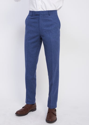 Broken Stitch Oxfordshire Tweed Slim Fit Suit Trousers