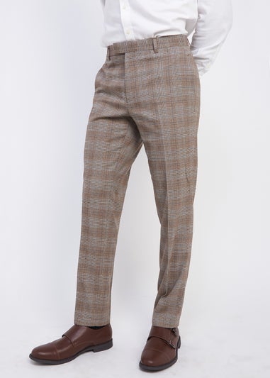 Broken Stitch Buckinghamshire Check Suit Trousers