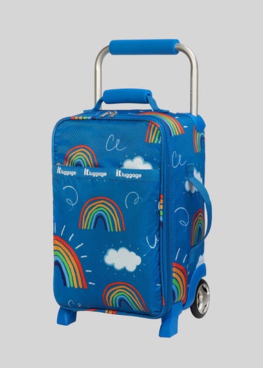 Kids IT Luggage Rainbow Print Cabin Suitcase