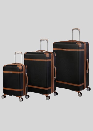 IT Luggage Black Trim Suitcase