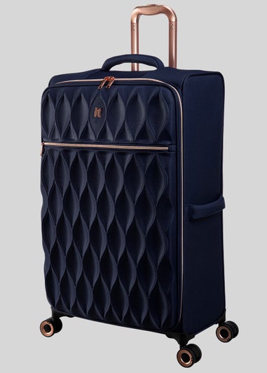 IT Luggage Enliven Navy Suitcase