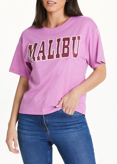 JDY Tulsa Pink Malibu T-Shirt