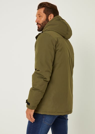 Lincoln Green Technical Parka Jacket