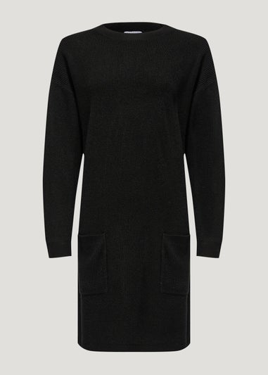 Black Super Soft Tunic Dress