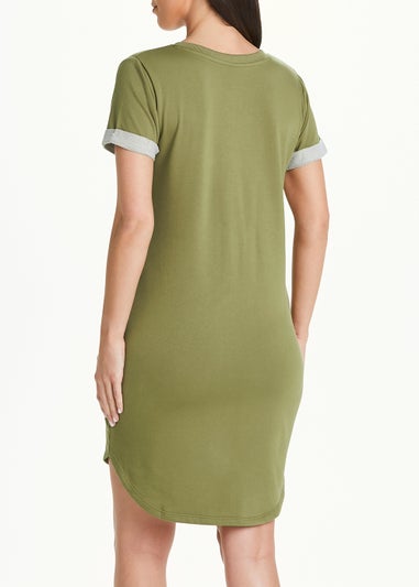 JDY Ivy Green Mini Dress