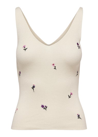 JDY Cream Vest Top