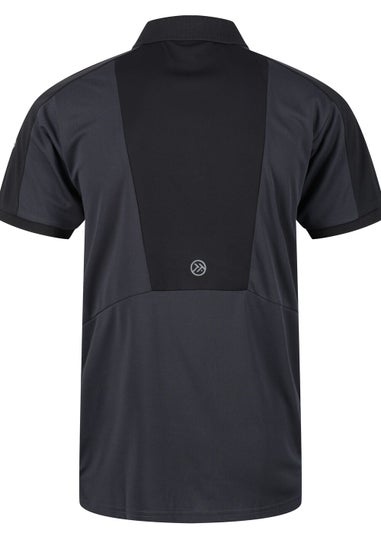 Regatta Grey Offensive Moisture Wicking Polo Shirt