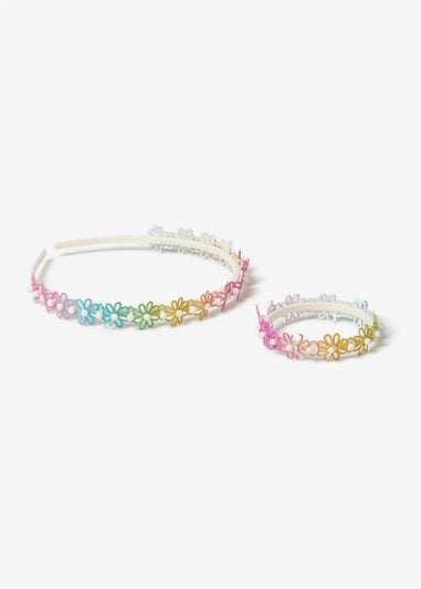 Girls Headband & Bangle Set