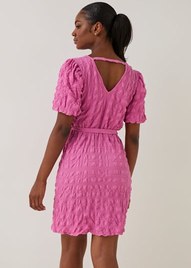 JDY Cherry Pink Belted Dress