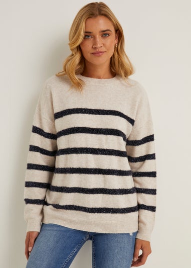 Oatmeal Stripe Jumper